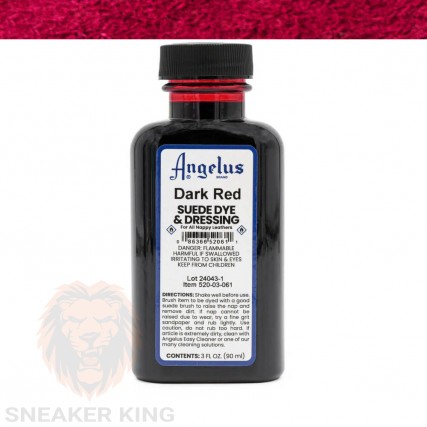 Барвник для замші Angelus Dark red suede dye (темно-червоний) made in USA